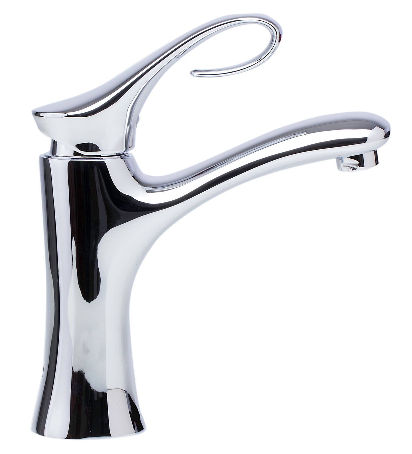 Polished Chrome Single Lever Bathroom Faucet, Polished Chrome, AB1295-PC