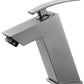 Brushed Nickel Single Lever Bathroom Faucet, Brushed Nickel, AB1628-BN