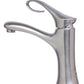 Brushed Nickel Single Lever Bathroom Faucet, Brushed Nickel, AB1295-BN