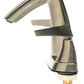 Brushed Nickel Two-Handle 4'' Centerset Bathroom Faucet, Brushed Nickel, AB1003-BN