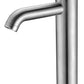 Tall Brushed Nickel Single Lever Bathroom Faucet, Brushed Nickel, AB1023-BN