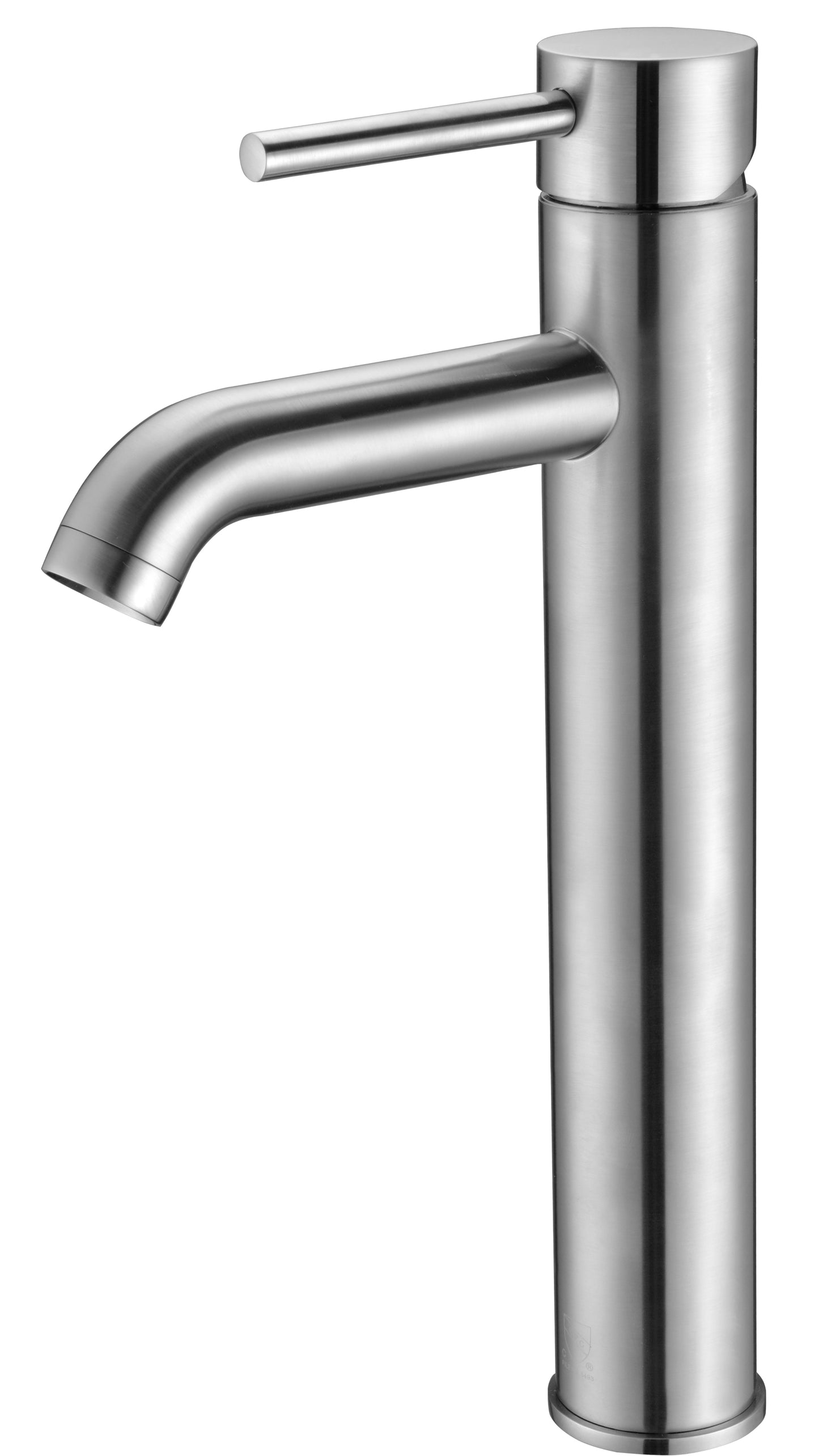 Tall Brushed Nickel Single Lever Bathroom Faucet, Brushed Nickel, AB1023-BN