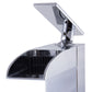 Polished Chrome Single Hole Tall Waterfall Bathroom Faucet, Polished Chrome, AB1597-PC