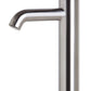 Tall Brushed Nickel Single Lever Bathroom Faucet, Brushed Nickel, AB1023-BN