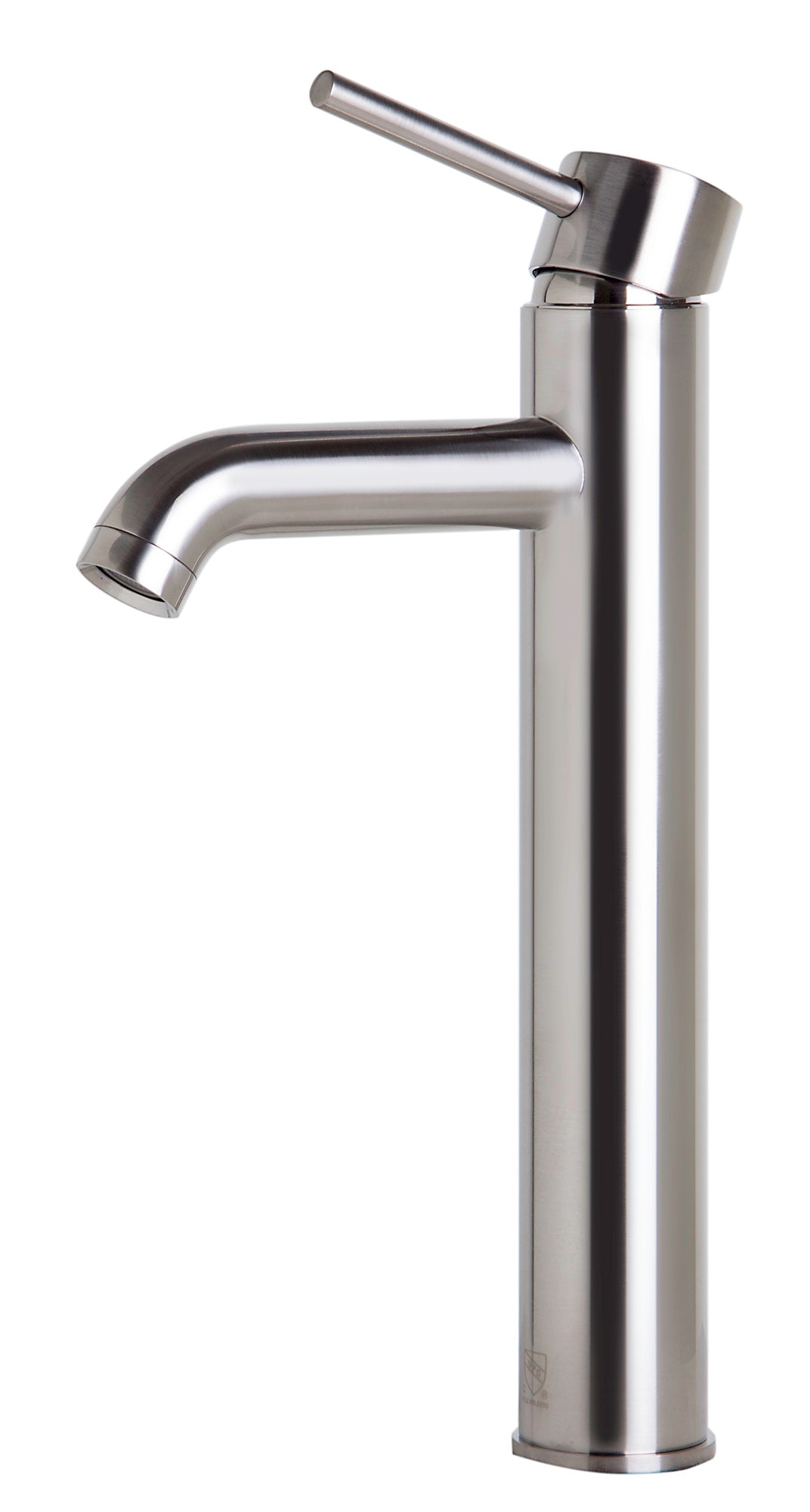 Tall Brushed Nickel Single Lever Bathroom Faucet, Brushed Nickel, AB1023-BN