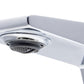 Polished Chrome Modern Single Hole Bathroom Faucet, Polished Chrome, AB1470-PC