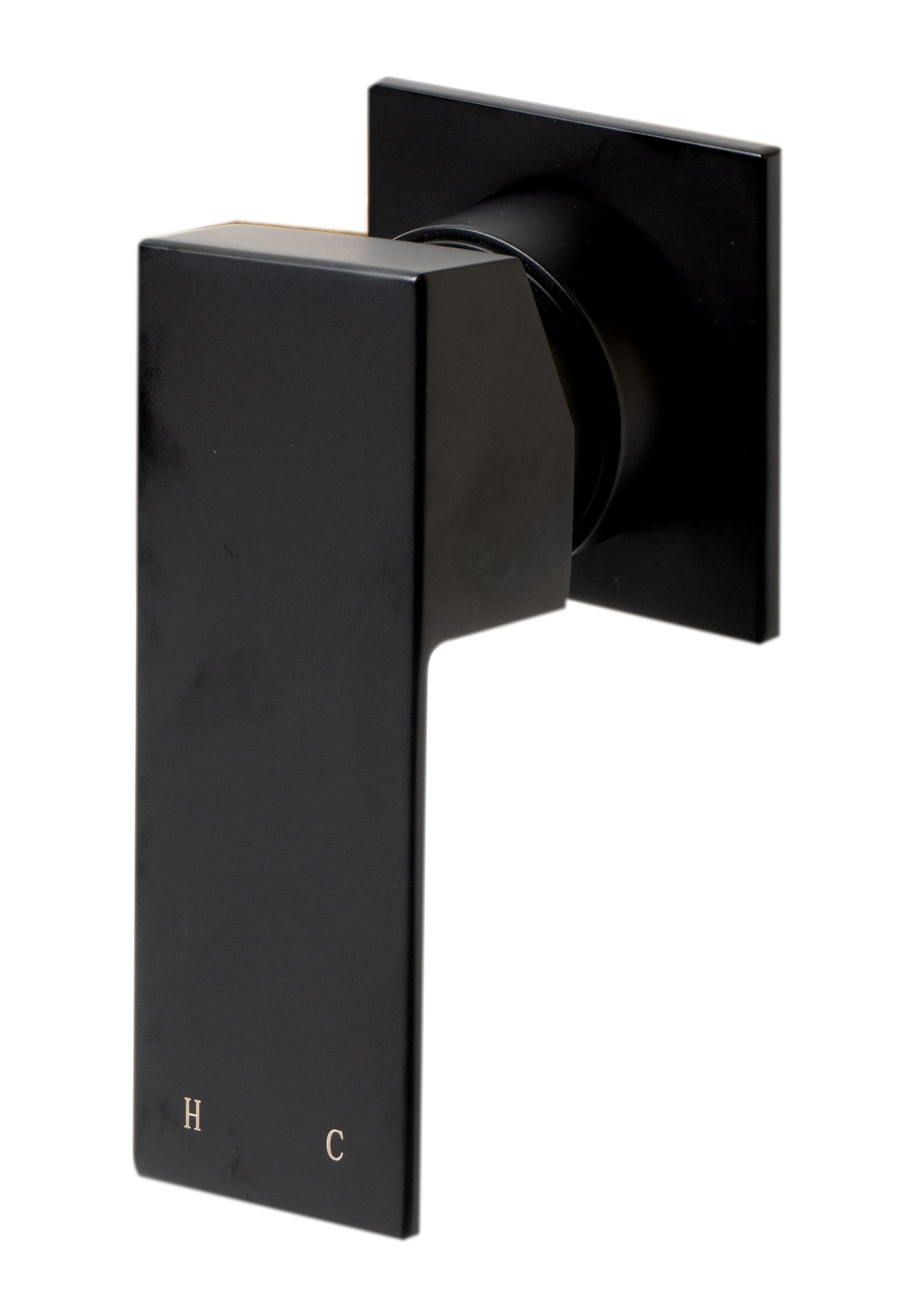 Black Matte Single Lever Wall Mount Bathroom Faucet, Black Matte, AB1468-BM