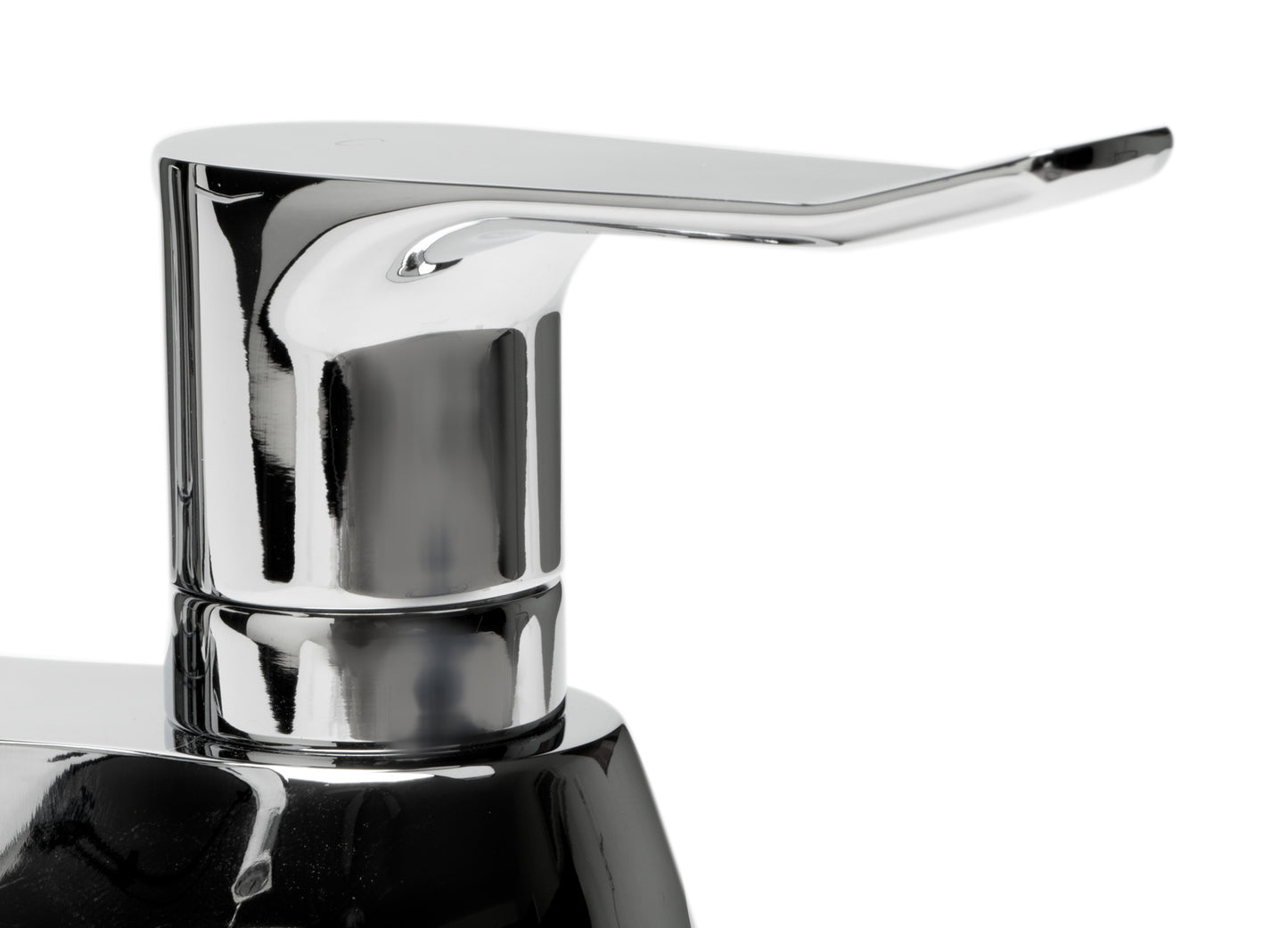 Polished Chrome Two-Handle 4'' Centerset Bathroom Faucet, Polished Chrome, AB1493-PC