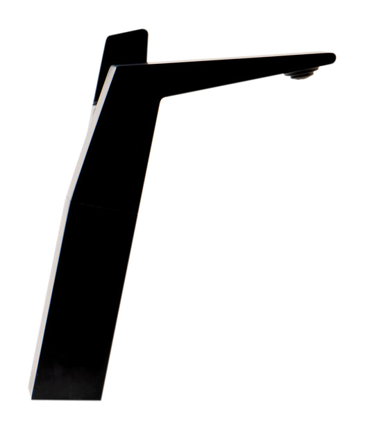 Black Matte Single Hole Tall Bathroom Faucet, Black Matte, AB1475-BM