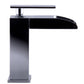 Polished Chrome Single Hole Waterfall Bathroom Faucet, Polished Chrome, AB1598-PC