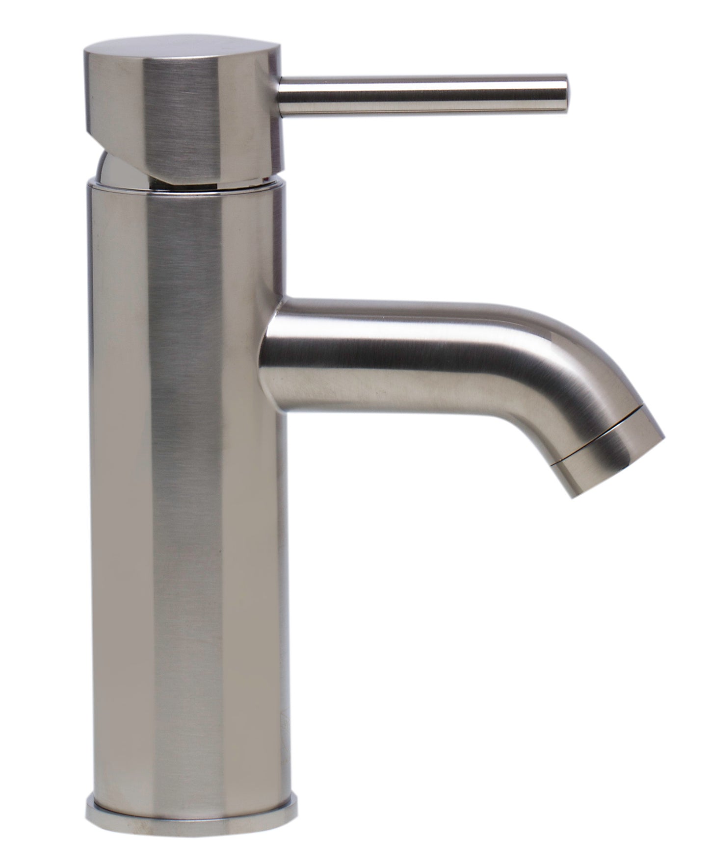 Brushed Nickel Single Lever Bathroom Faucet, Brushed Nickel, AB1433-BN