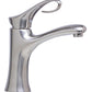 Brushed Nickel Single Lever Bathroom Faucet, Brushed Nickel, AB1295-BN