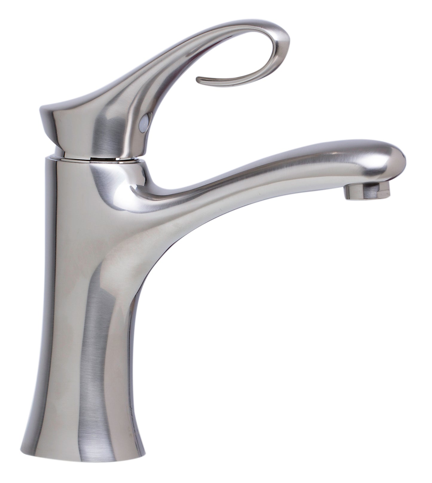 Brushed Nickel Single Lever Bathroom Faucet, Brushed Nickel, AB1295-BN