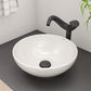 Black Matte Tall Wave Single Lever Bathroom Faucet, Black Matte, AB1570-BM