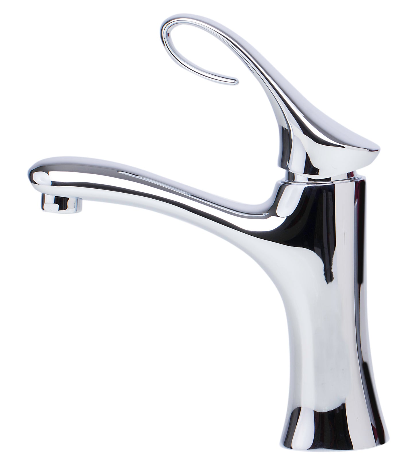 Polished Chrome Single Lever Bathroom Faucet, Polished Chrome, AB1295-PC