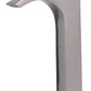 Tall Brushed Nickel Single Lever Bathroom Faucet, Brushed Nickel, AB1587-BN