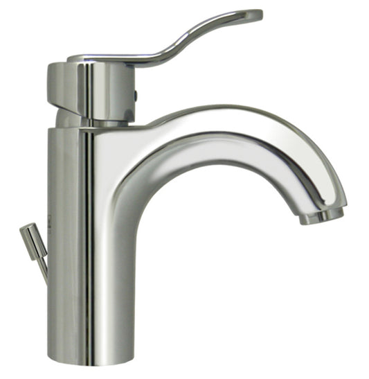 Wavehaus Single Lever Bathroom Faucet with Pop-Up Waste