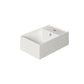 Rectangular Basin with Right Single Hole Drill