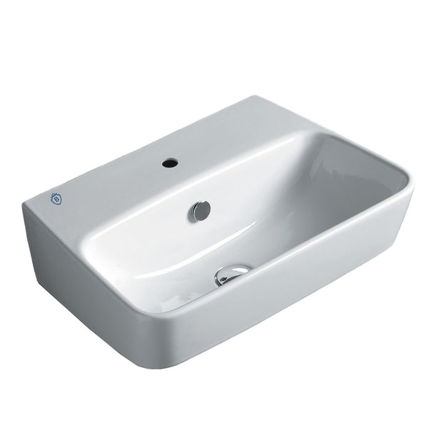 Rectangular Basin with Single Hole Drill