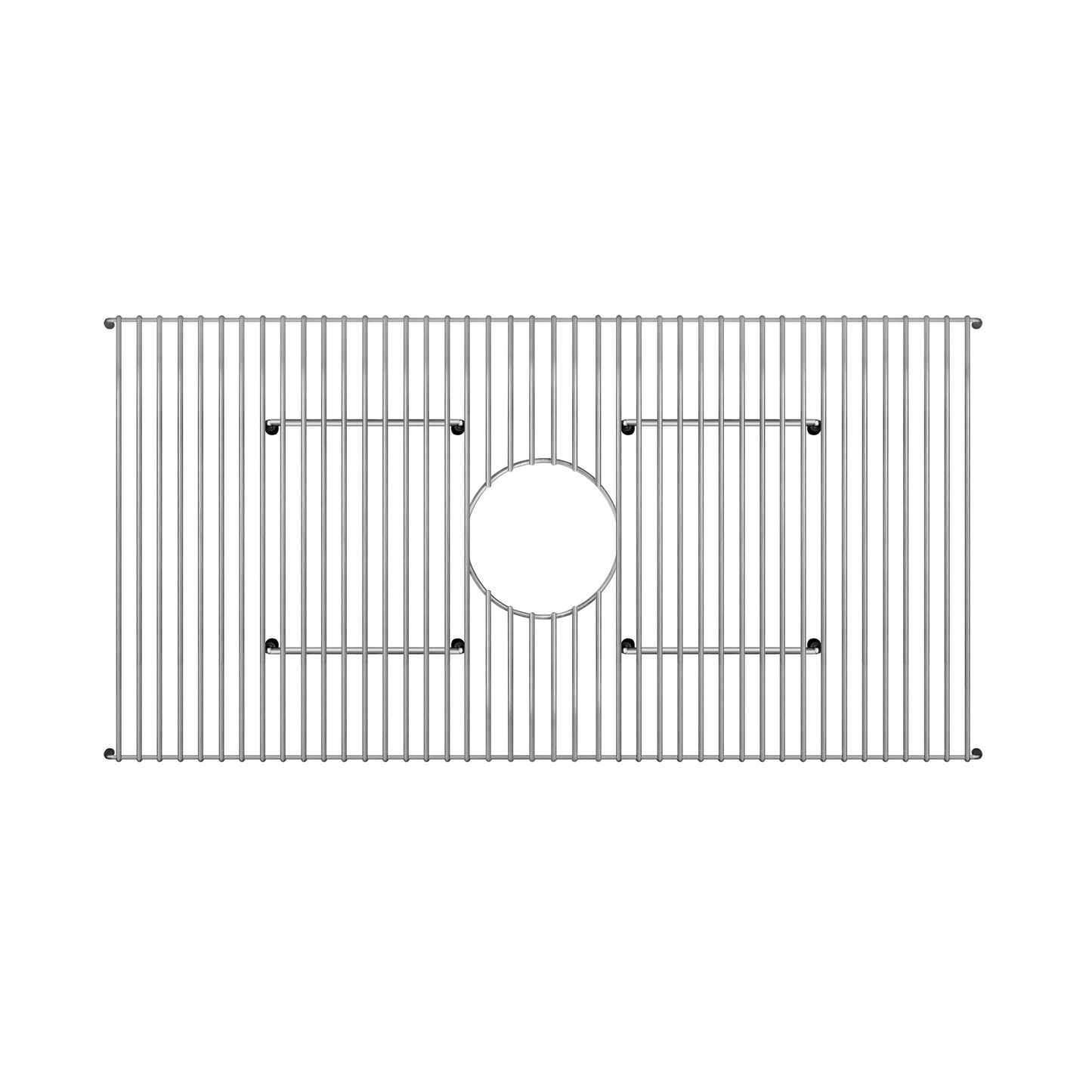 Stainless Steel Sink Grid for use with Fireclay Sink Model WHQ536