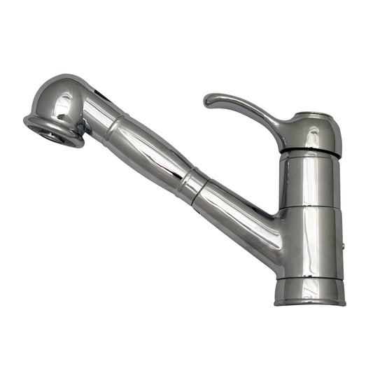 Metrohaus Single Lever Kitchen Faucet with Pull-Out Spray Head