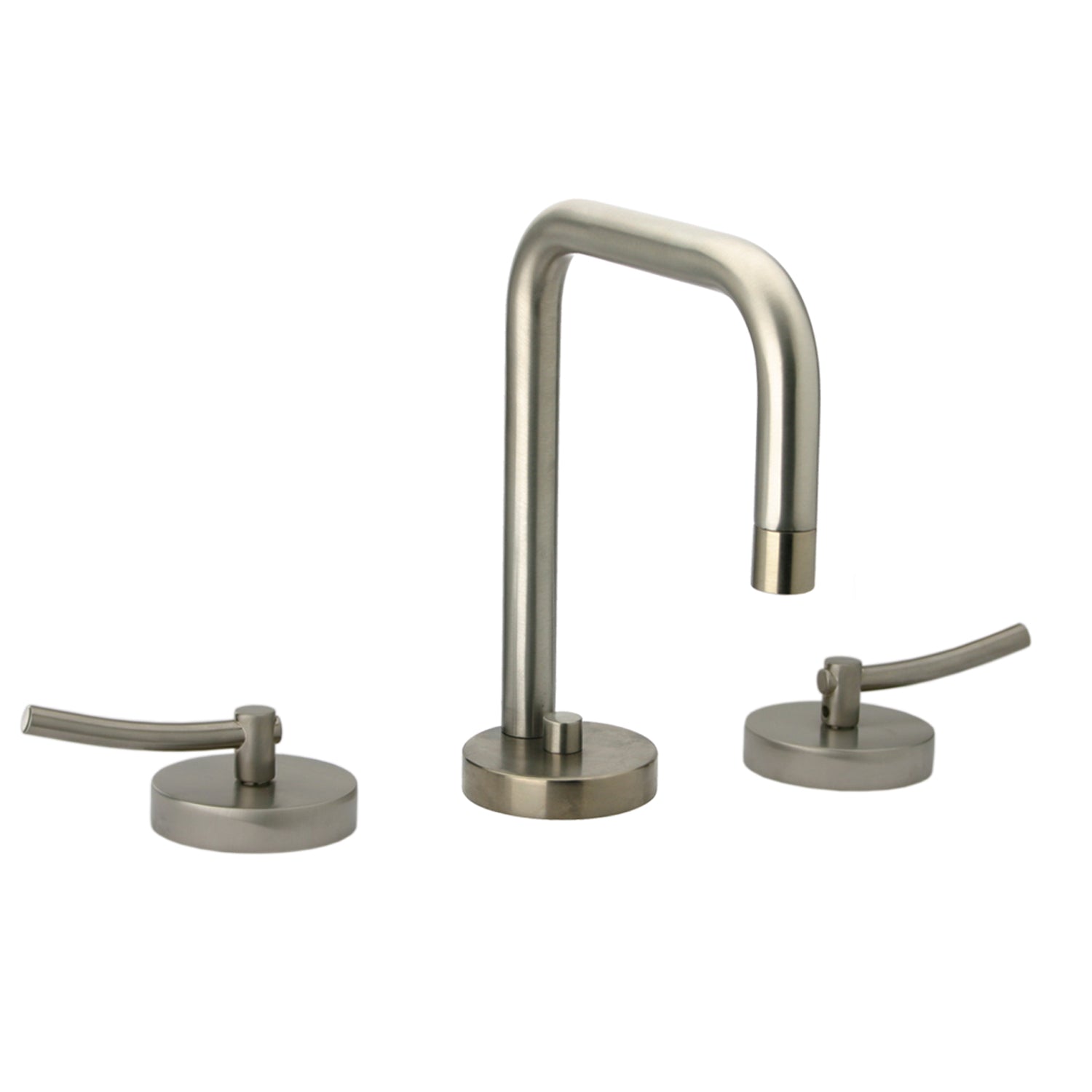 Metrohaus Bathroom Widespread Faucet with Swivel Spout, Pop-Up Waste and Lever Handles