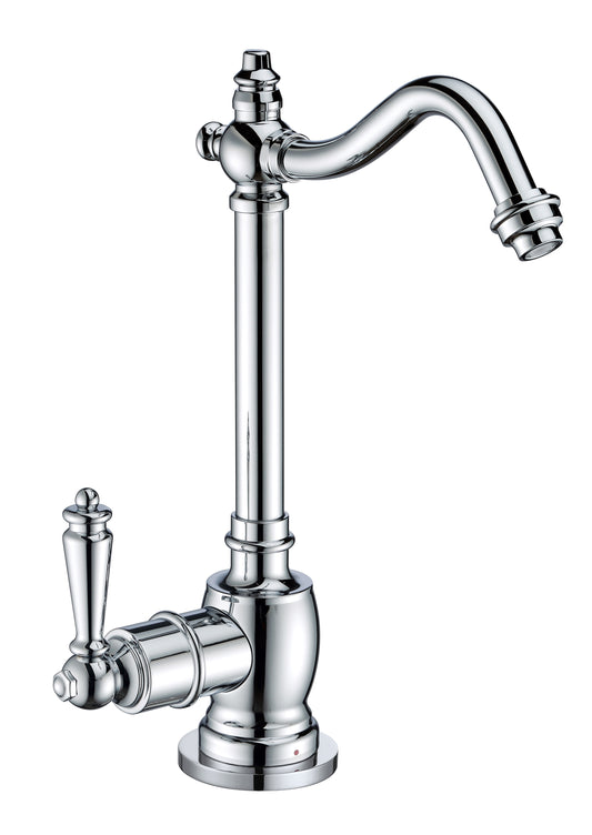 Point Of Use Instant Hot Water Drinking Faucet with Traditional Swivel Spout