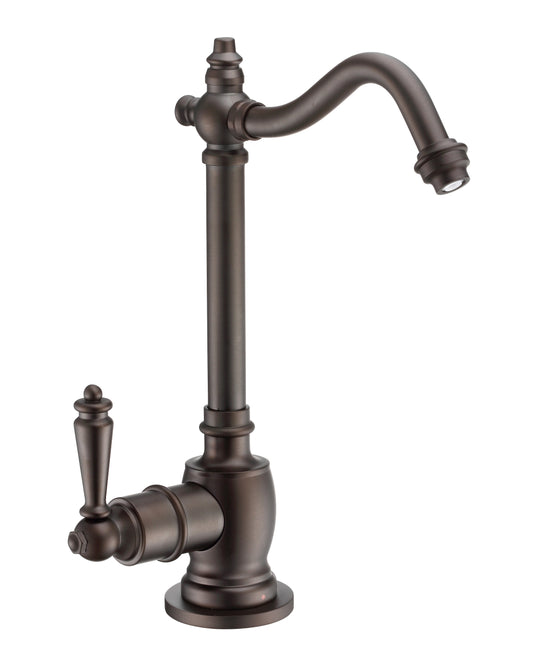 Point Of Use Instant Hot Water Drinking Faucet with Traditional Swivel Spout