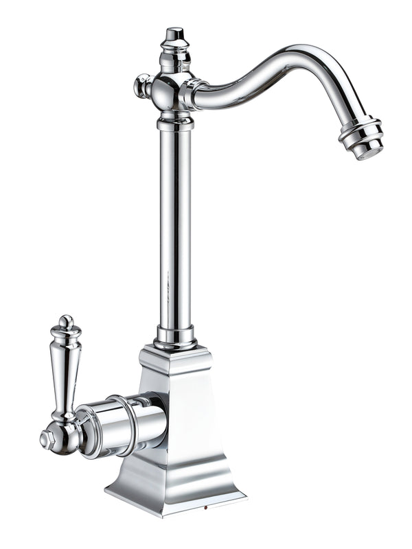 Point Of Use Instant Hot Water Drinking Faucet with Traditional Swivel Spout