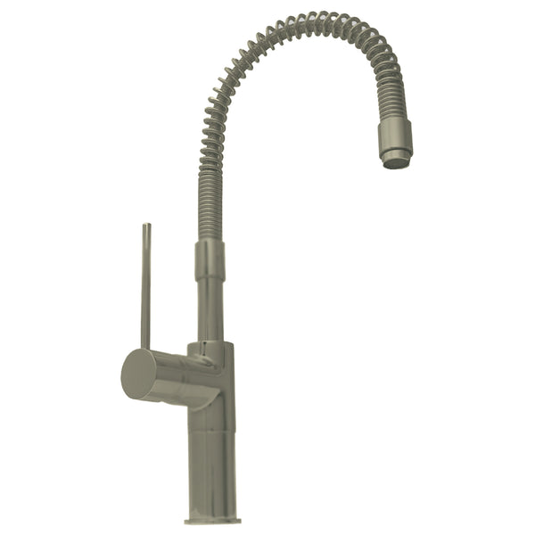 Metrohaus Commercial Single Lever Kitchen Faucet with Flexible Spout