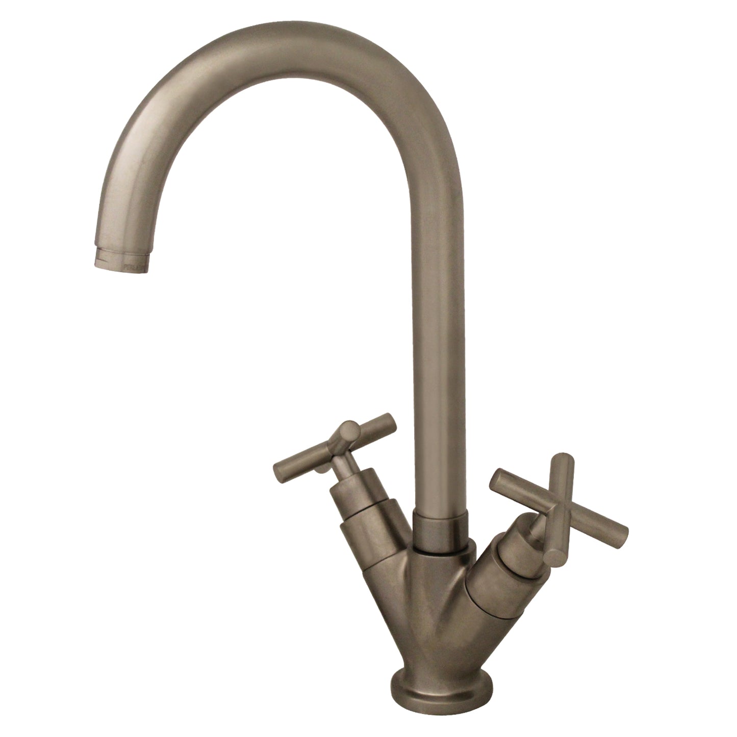 Luxe Dual Handle Entertainment/Prep Faucet with High Tubular Swivel Spout 
