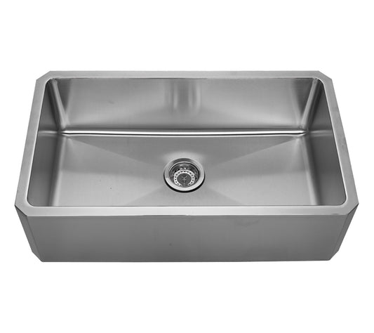 Brushed Stainless Steel Single Bowl Front apron Sink 