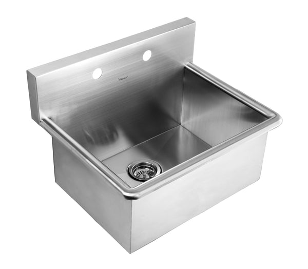 Brushed Stainless Steel Commercial Drop-In Or Utility Sink