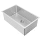 Noah Plus Heavy Duty, 6 Gauge frame, Single Bowl Dual-Mount Sink Set