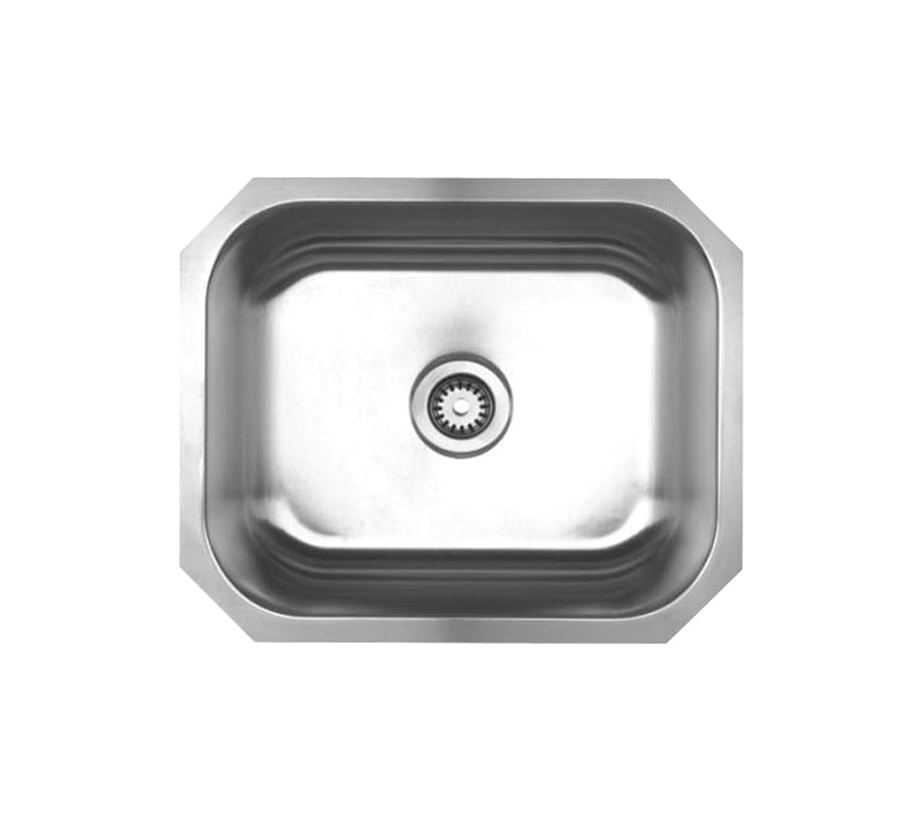 Brushed Stainless Steel Single Bowl Sink