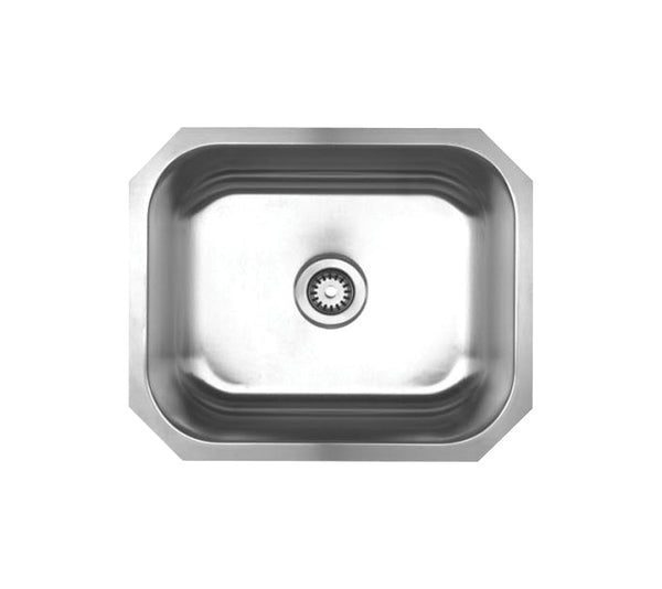 Brushed Stainless Steel Single Bowl Sink