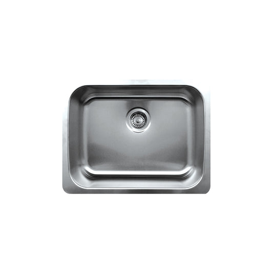 Brushed Stainless Steel Single Bowl Sink