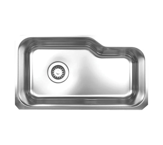 Brushed Stainless Steel Single Bowl Sink