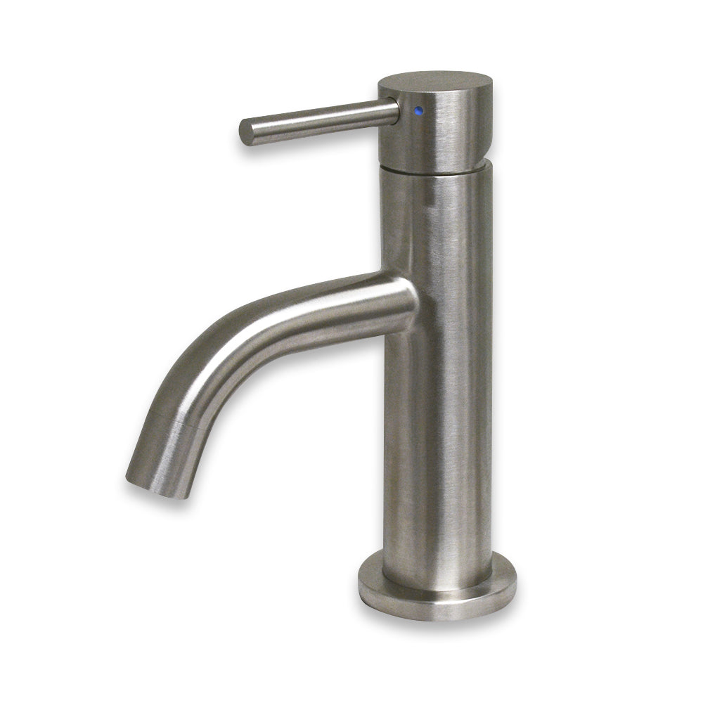 Waterhaus Solid Stainless Steel Single Lever Small Bathroom Faucet