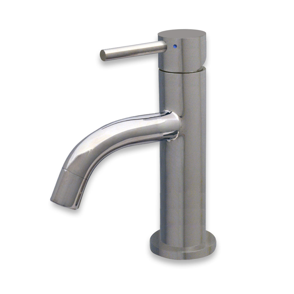 Waterhaus Solid Stainless Steel Single Lever Small Bathroom Faucet