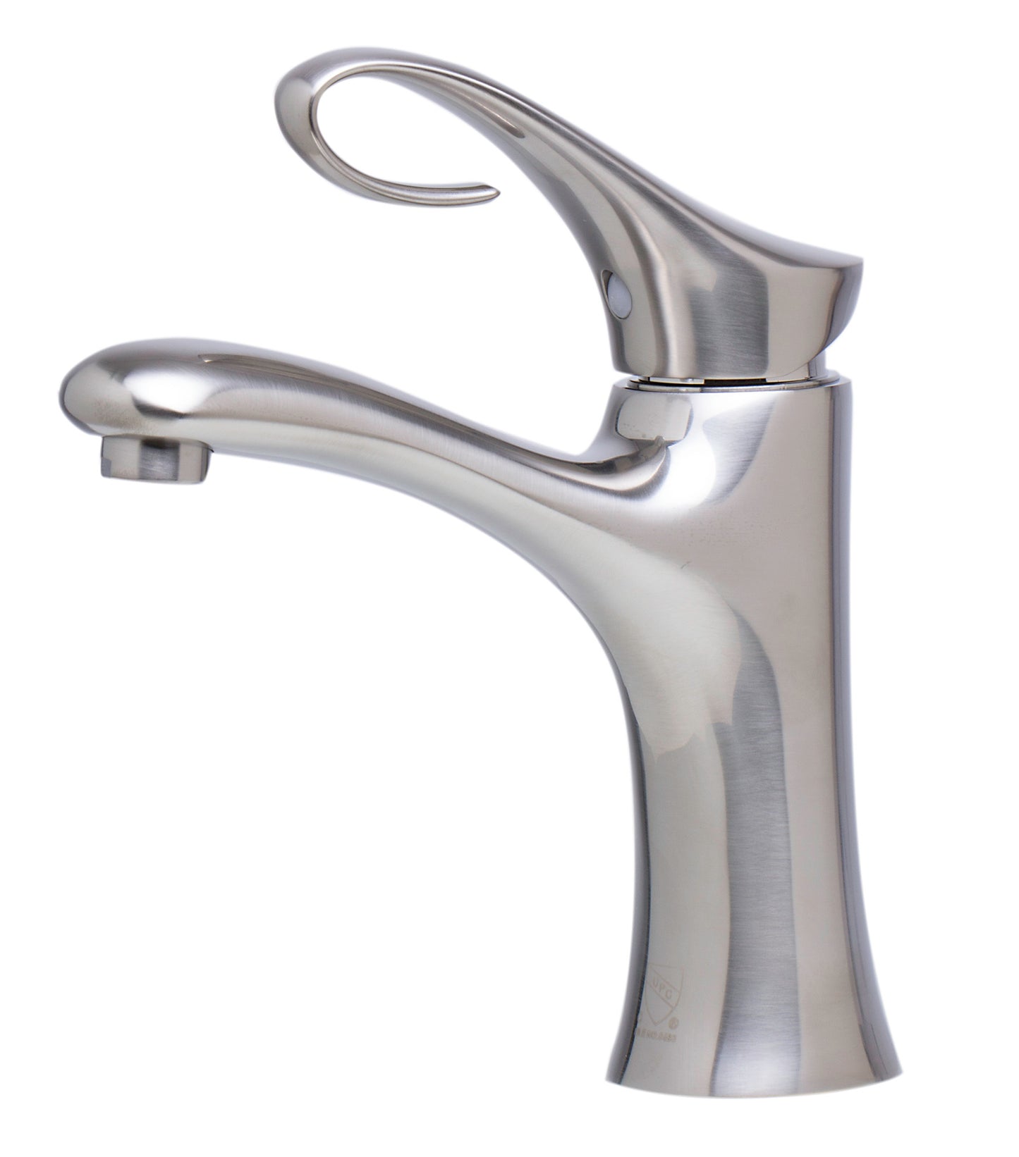 Brushed Nickel Single Lever Bathroom Faucet