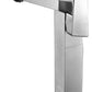 Brushed Nickel Single Hole Tall Bathroom Faucet