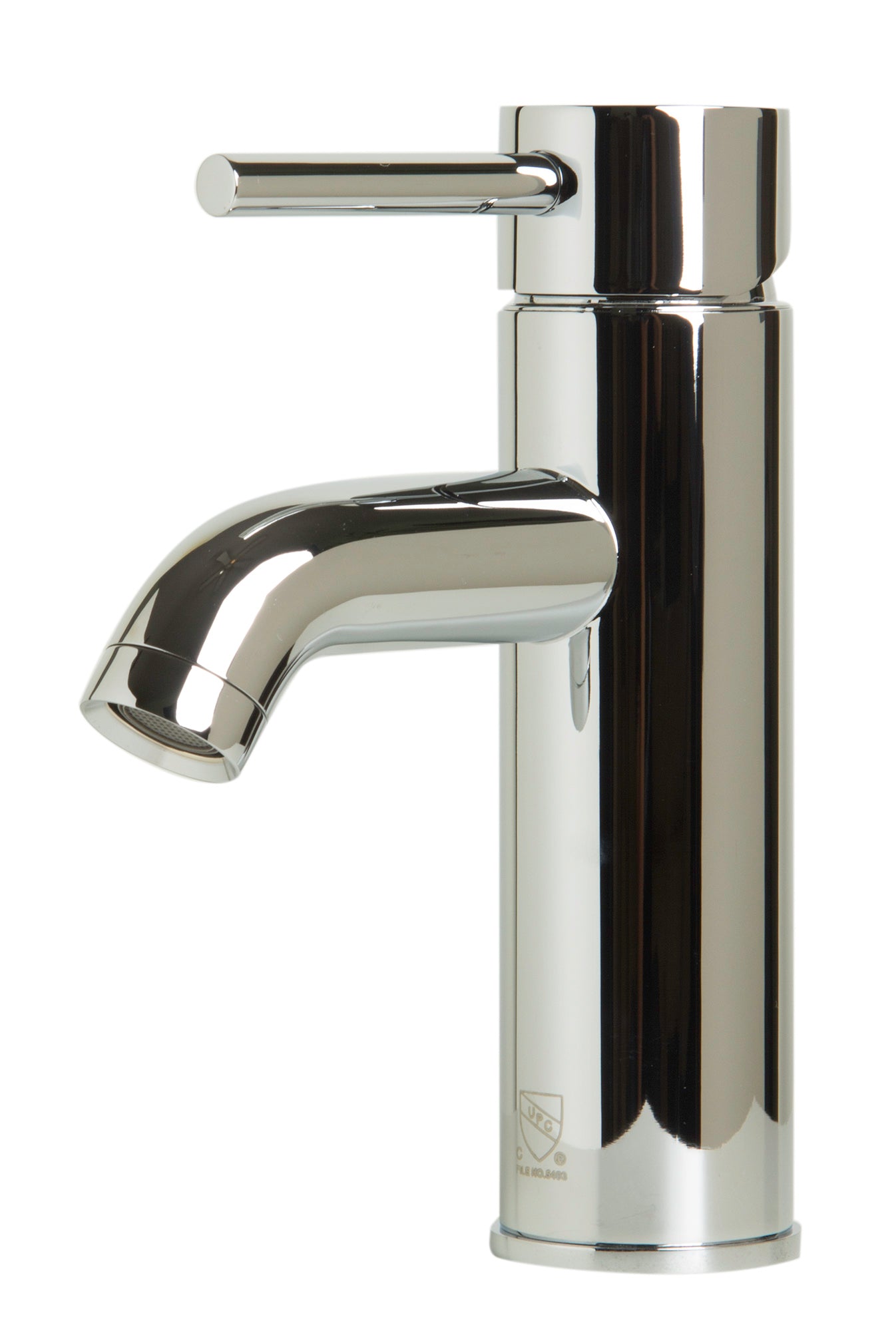 Polished Chrome Single Lever Bathroom Faucet