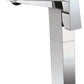 Polished Chrome Single Hole Tall Bathroom Faucet